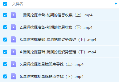 【免费领】网安入门必备：漏洞挖掘实战经典课程视频