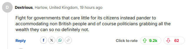 英国国防参谋长呼吁“准备牺牲儿女”<strong></p>
<p>比特儿海外</strong>，评论区大翻车